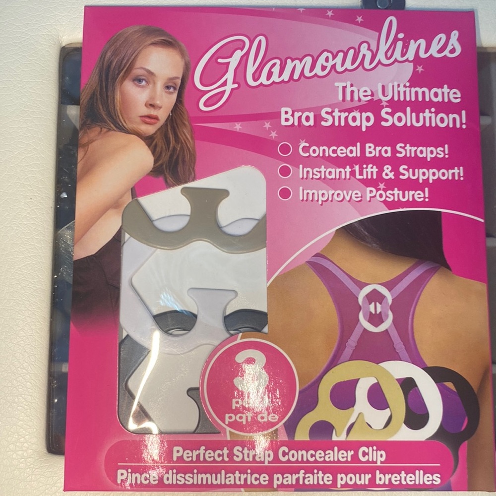 3 Pack of Bra Strap Concealer Clips